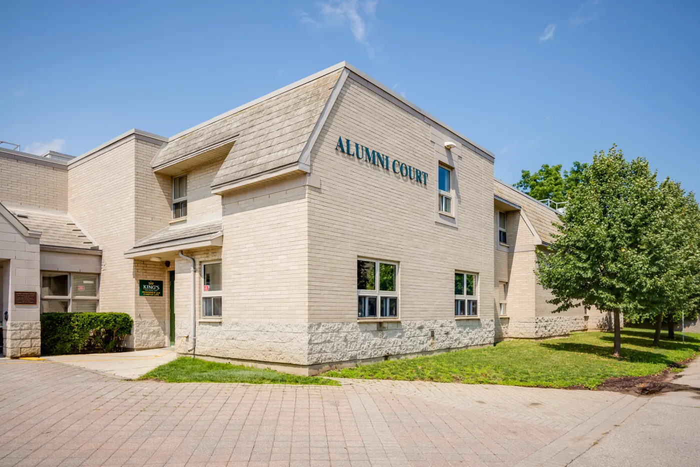 Alumni Court residence